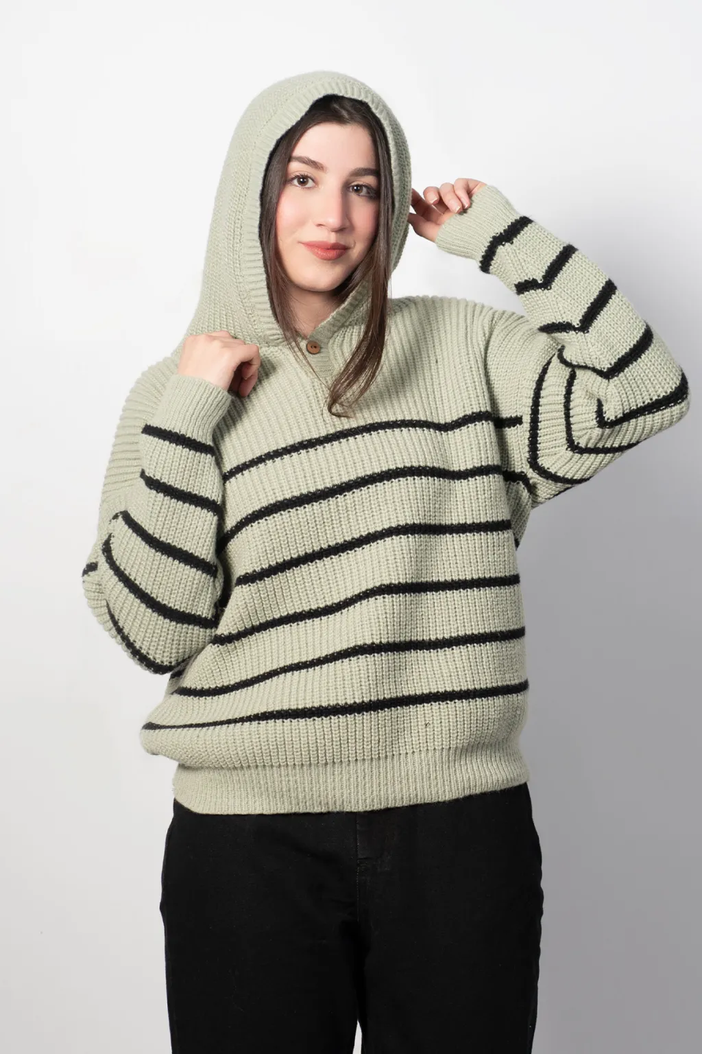 Knitted sweater 