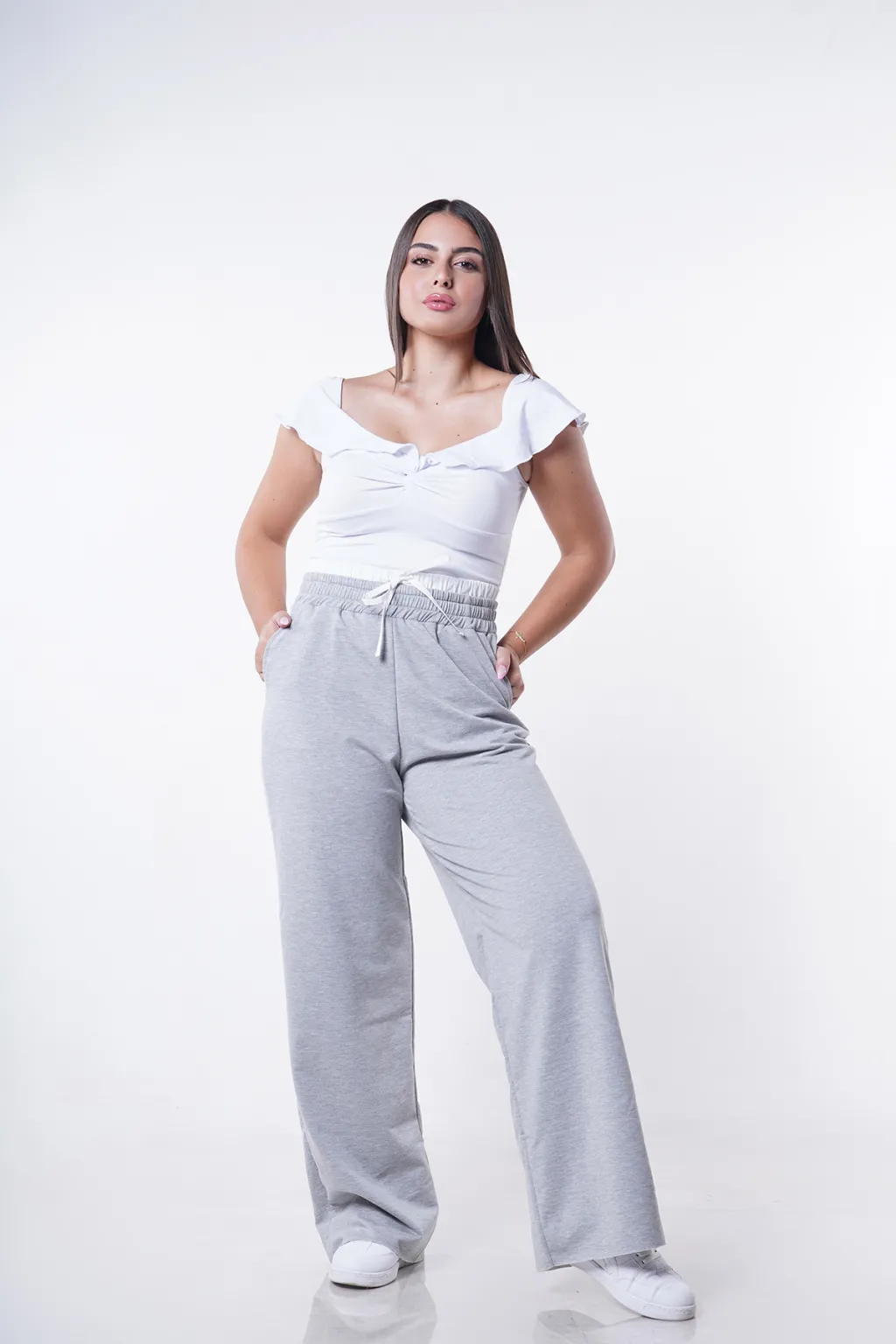 Women's short sleeve quarter-length blouse