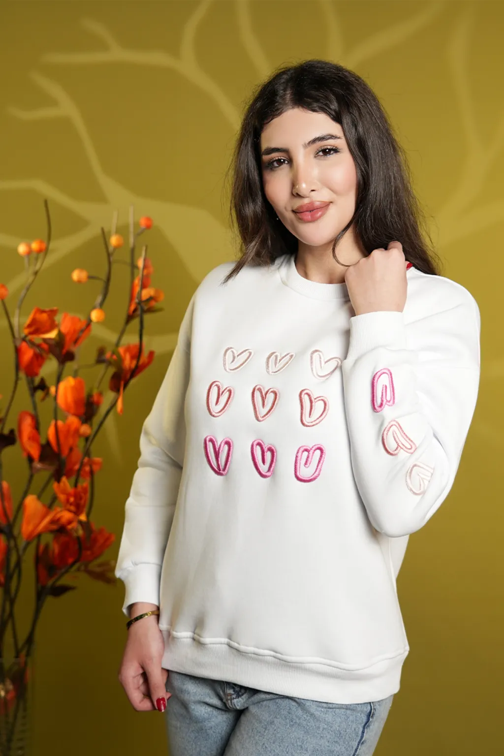 Cotton sweater
