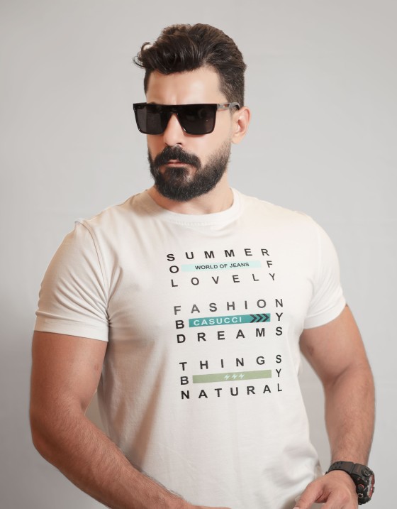 Men's cotton T-shirt